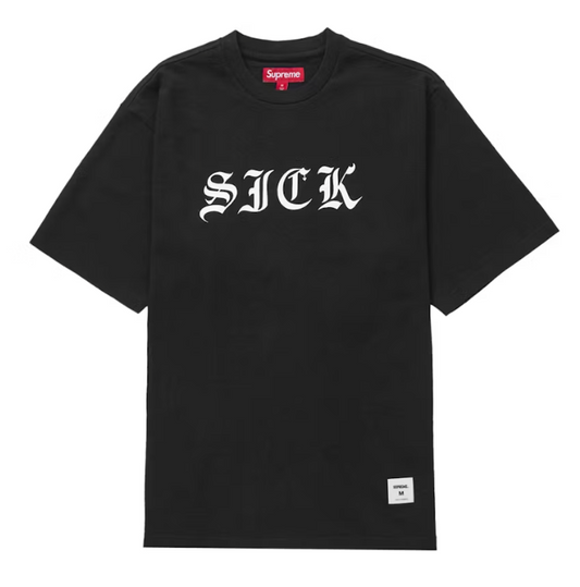 Supreme Sick S/S Top Black