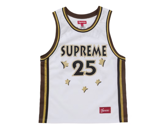 Supreme All Star Basketball Jersey (SS25) White