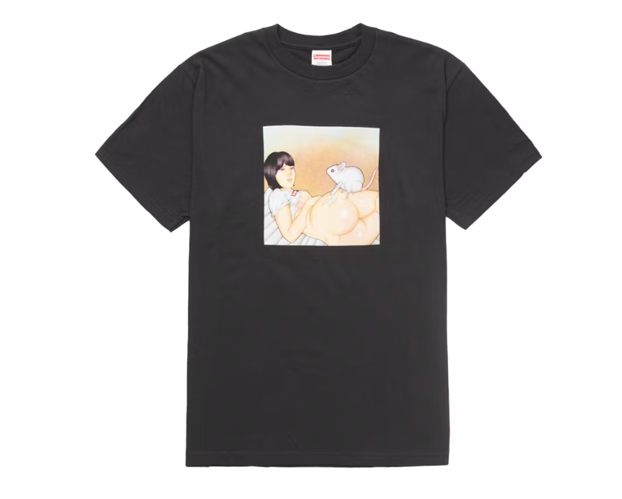 Supreme Mouse Tee (SS25) Black
