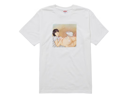 Supreme Mouse Tee (SS25) White