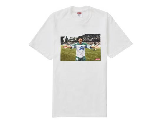 Supreme Maradona Tee White
