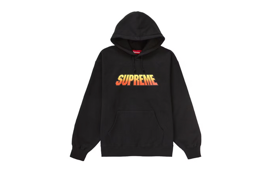 Supreme Gradient Hooded Sweatshirt Black