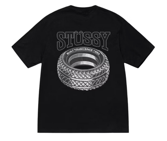 Stussy Tough Tread Tee Black