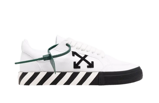 Off-White Low Vulcanized Canvas White Black