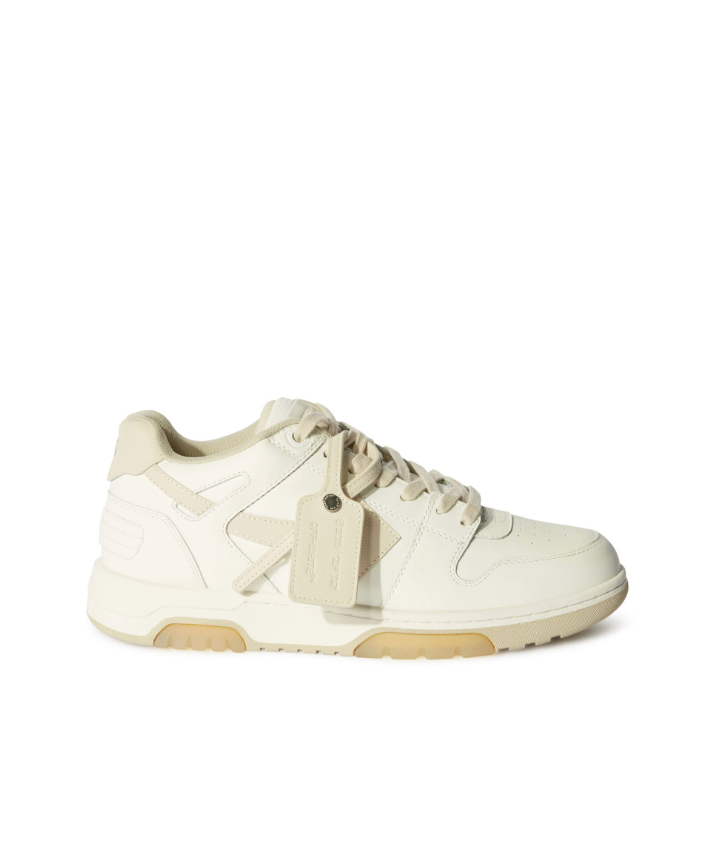 Off-White Out Of Office Calf Leather White Sand