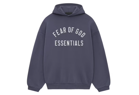 Fear of God Essentials Fleece Hoodie Marine