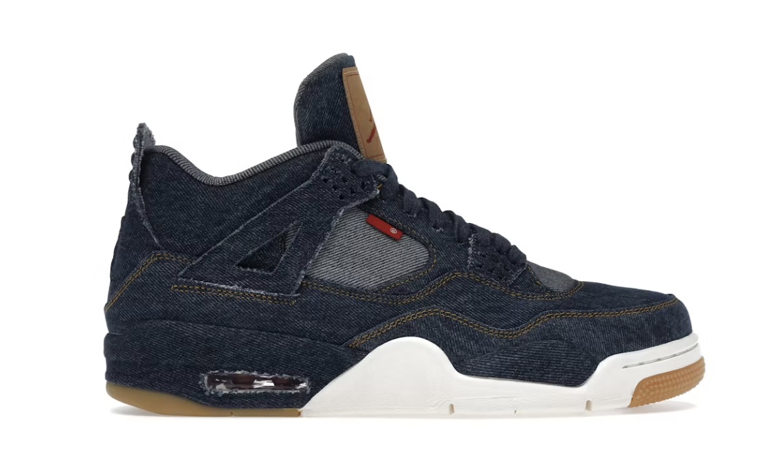 Jordan 4 Retro Levi's Denim (Blank Tag)