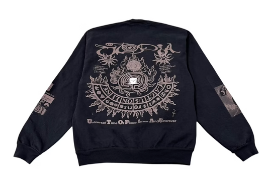 Travis Scott x Online Ceramics Utopia Crewneck Black