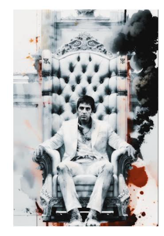 Frame Scarface by Isaac Navarrete