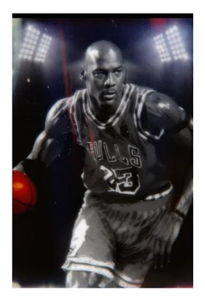 Frame Michael Jordan by Isaac Navarrete