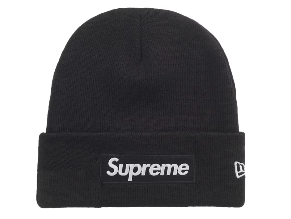 Supreme New Era Box Logo Beanie (FW25) Black
