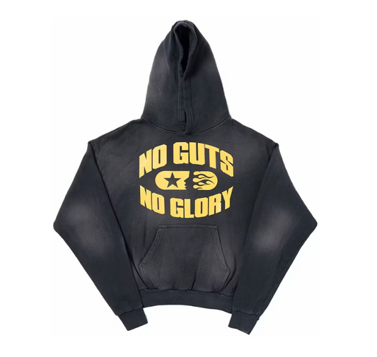 Hellstar No Guts Glory Hoodie Black