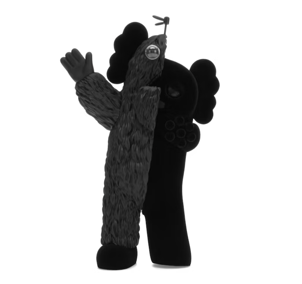 Kaws Kachamukku Vinyl Figure Black