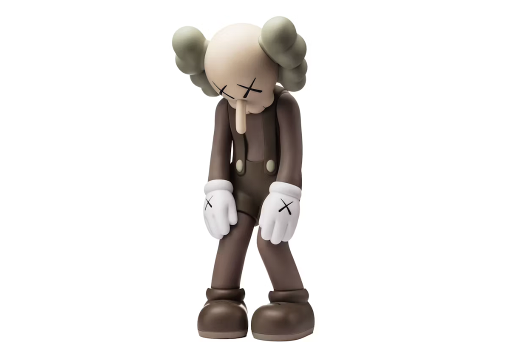 Kaws Small Lie Companion Vinyl Figure Brown
