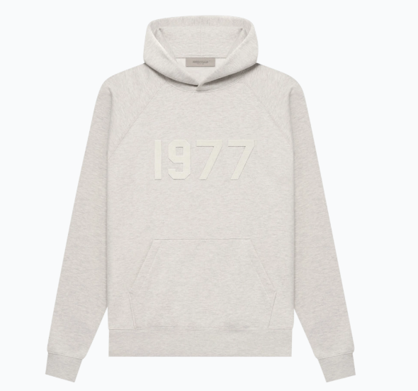Fear of God Essentials "1977" Hoodie Light Oatmeal