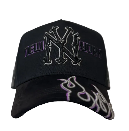 Gorra Caps Fans NY Purple