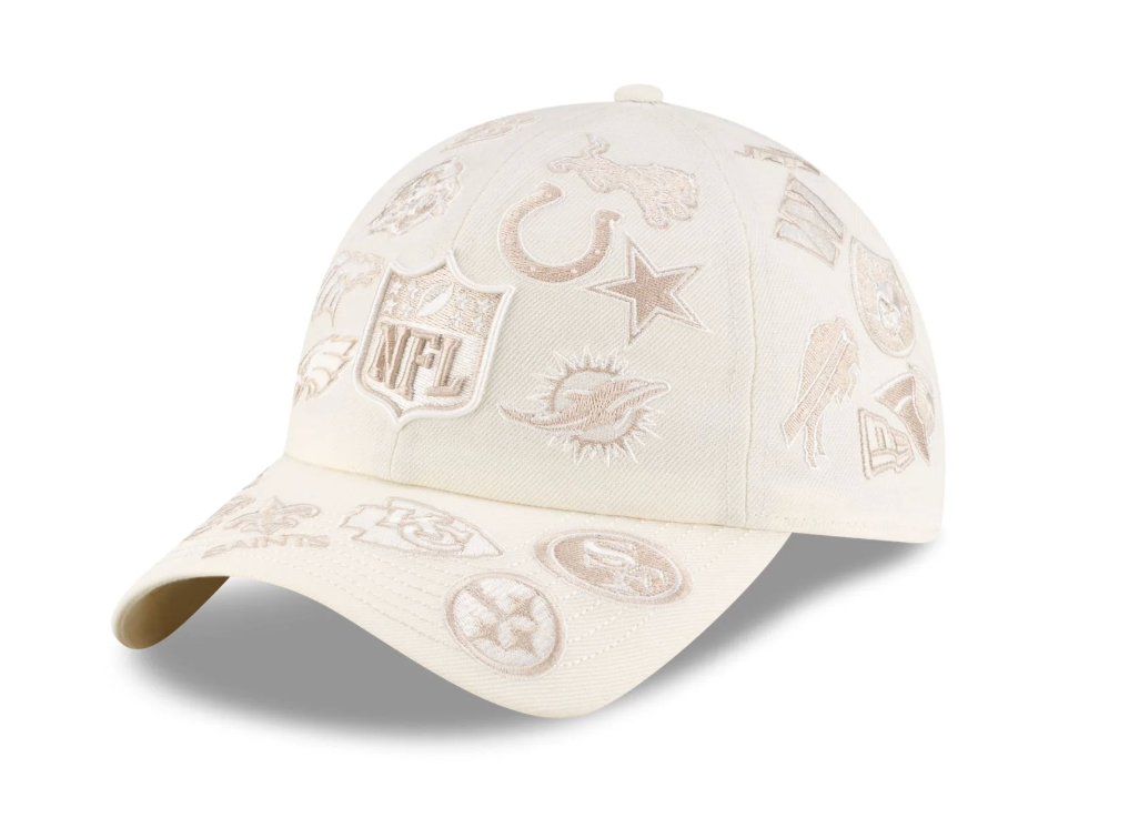 New Era Bad Bunny x NFL Chrome White Casual Classic Adjustable Cap