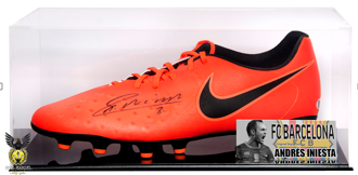 Zapato Autografiado "Andres Iniesta"