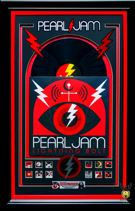 Cuadro Autografiado por Eddie Vedder "Pearl Jam"