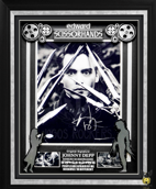 Cuadro Autografiado "Johnny Depp"