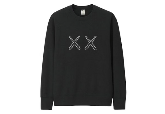 KAWS x Uniqlo x Sesame Street XX Sweatshirt (Asia Sizing) Black
