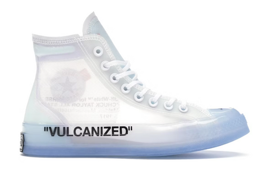 Converse Chuck Taylor All Star Vulcanized Hi Off-White (No box) (Con detalle)