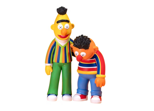 Kaws Sesame Street Bert & Ernie Vinyl Figure