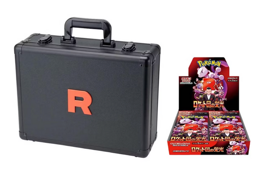 Pokemon Scarlet and Violet Glory of Team Rocket Attache Case Pokemon Center