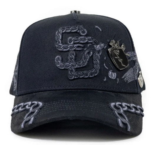 Gorra Baez Sd Astro Black Monedero y Cadena