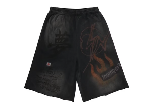 Travis Scott Cactus Jack x Fragment x Nike Dream Sweatshorts Black