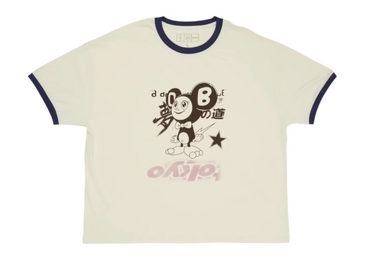 Travis Scott Cactus Jack x Fragment x Takashi Murakami Tokyo Ringer Tee Multicolor