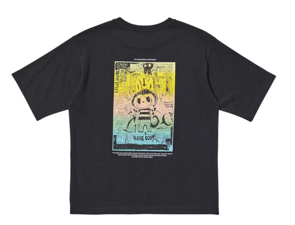 Uniqlo x POP MART Tee black