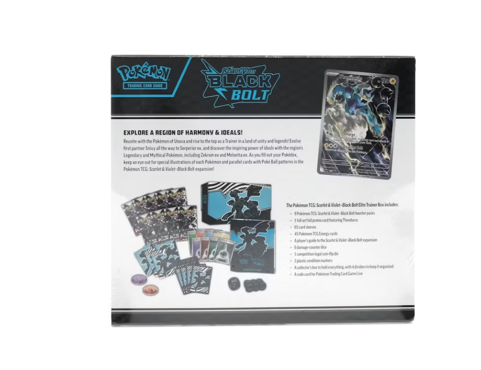 Pokémon Black Bolt Elite Trainer Box