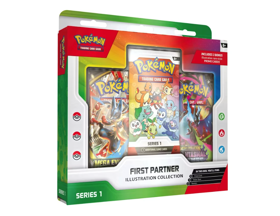 Pokémon First Partner Illustration Collection (Series 1)