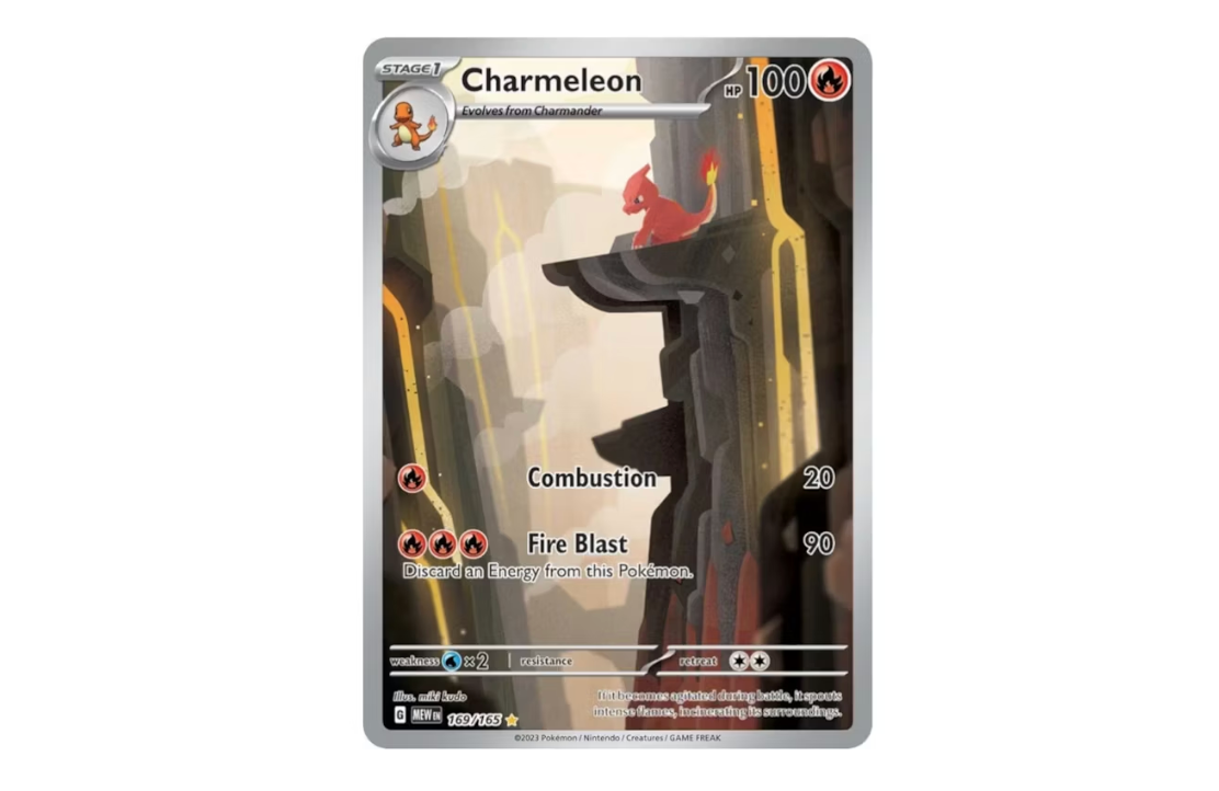 Charmeleon ex #169 Pokemon Scarlet & Violet 151