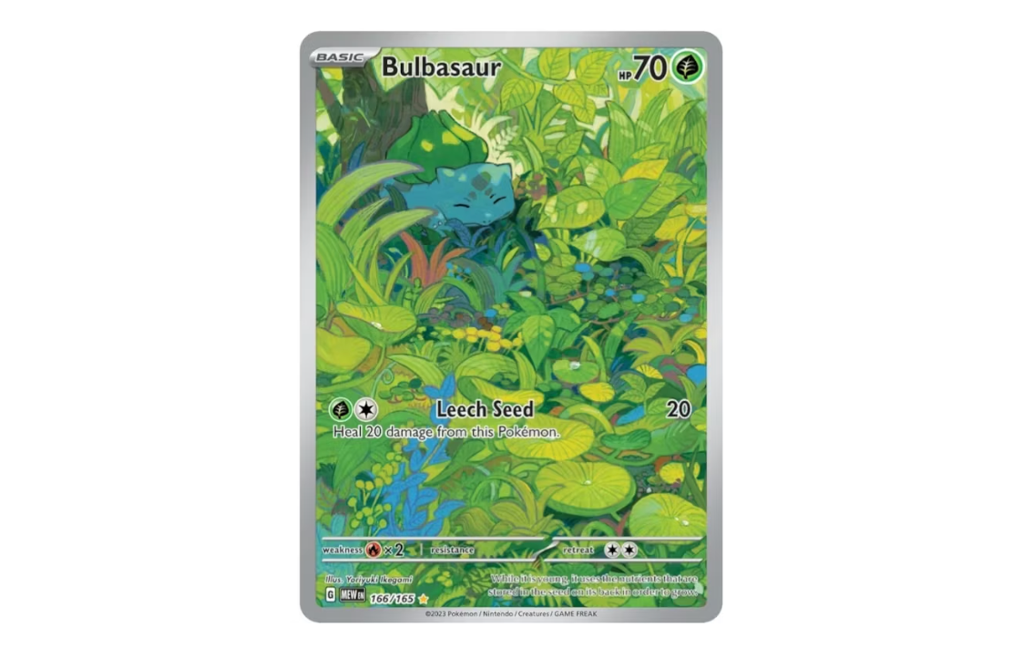 Bulbasaur ex #166 Pokemon Scarlet & Violet 151