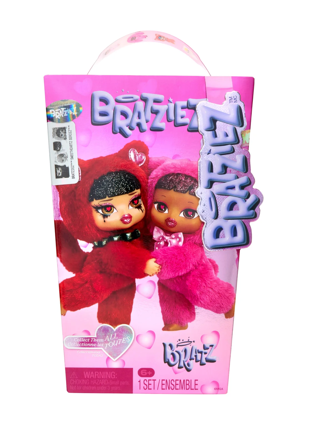 Bratz Bratziez Sweetheartz Seriez Plush Keychain Blind Box