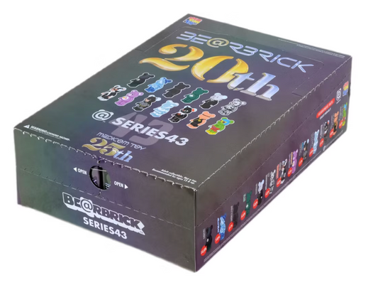 Bearbrick Series 43 Sealed Case 100% 1PZA Blind Box