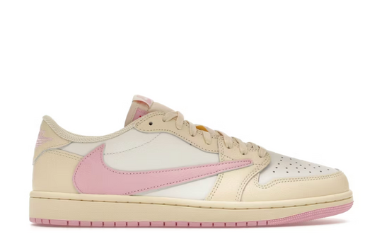 Jordan 1 Retro Low OG SP Travis Scott Sail Shy Pink