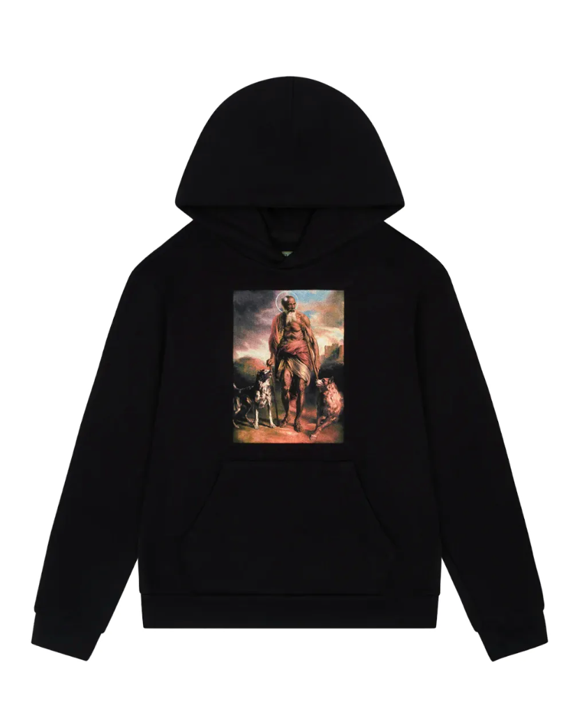 Denim Tears Black Lazarus Hoodie Black