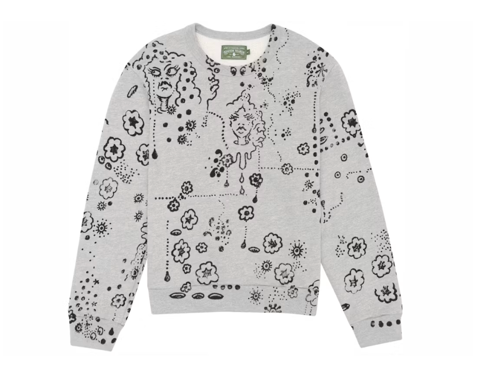 Denim Tears Irak Tears Crewneck Sweatshirt Grey