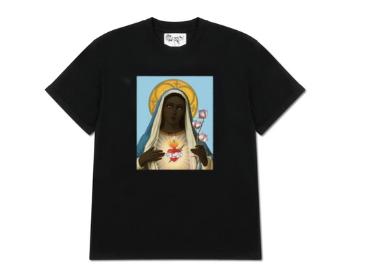 Denim Tears Saint Mary Tee Black