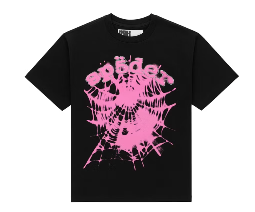 Sp5der Scattered OG Web V2 Tee Black