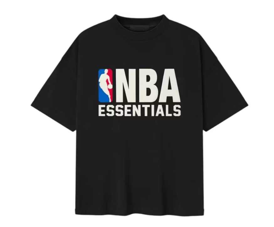 Fear of God Essentials NBA Tee Black