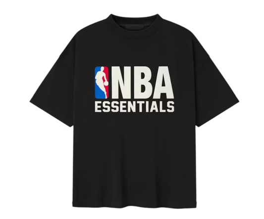 Fear of God Essentials NBA Tee Black