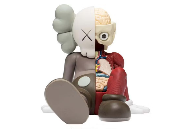 KAWS Resting Place Vinyl Figure Brown