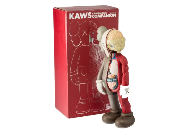 KAWS Dissected Companion (2006) Vinyl Figure Brown