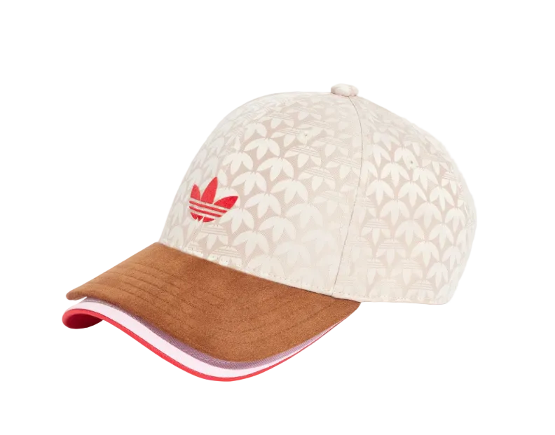 Trefoil Monogram Jacquard Suede Double Visor Baseball