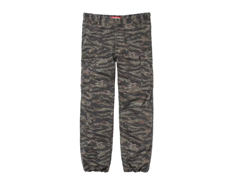 Supreme Cargo Pant (SS24) Olive Tiger Camo