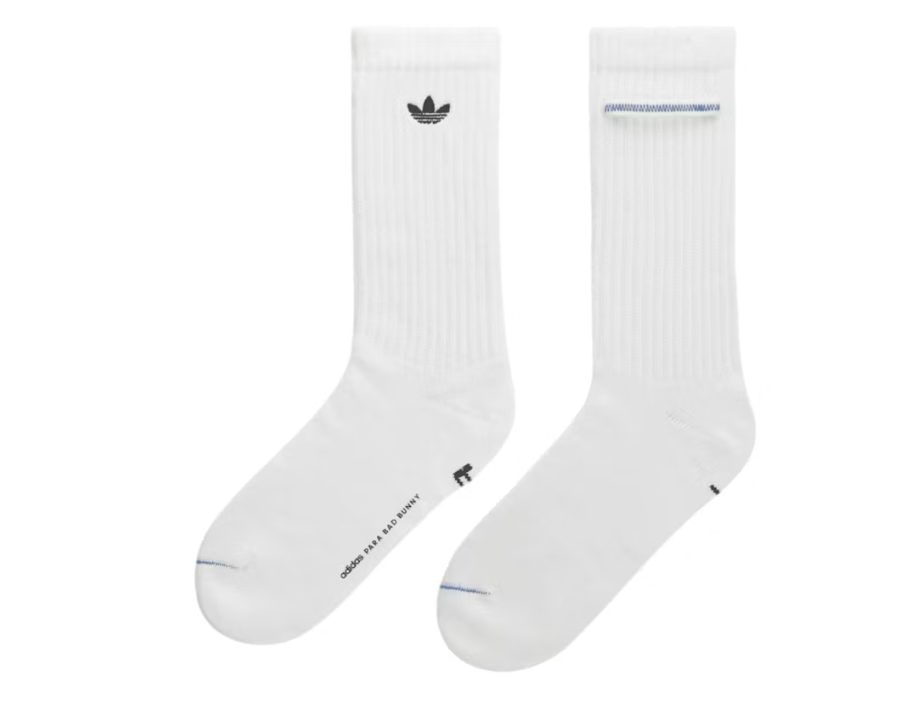 adidas x Bad Bunny Crew Sock Sock (3-Pack) White